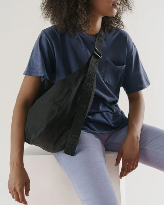 Baggu Large Crescent Bag - olkalaukku musta