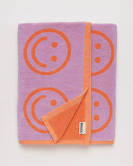 Baggu iso kylpypyyhe oranssi lila