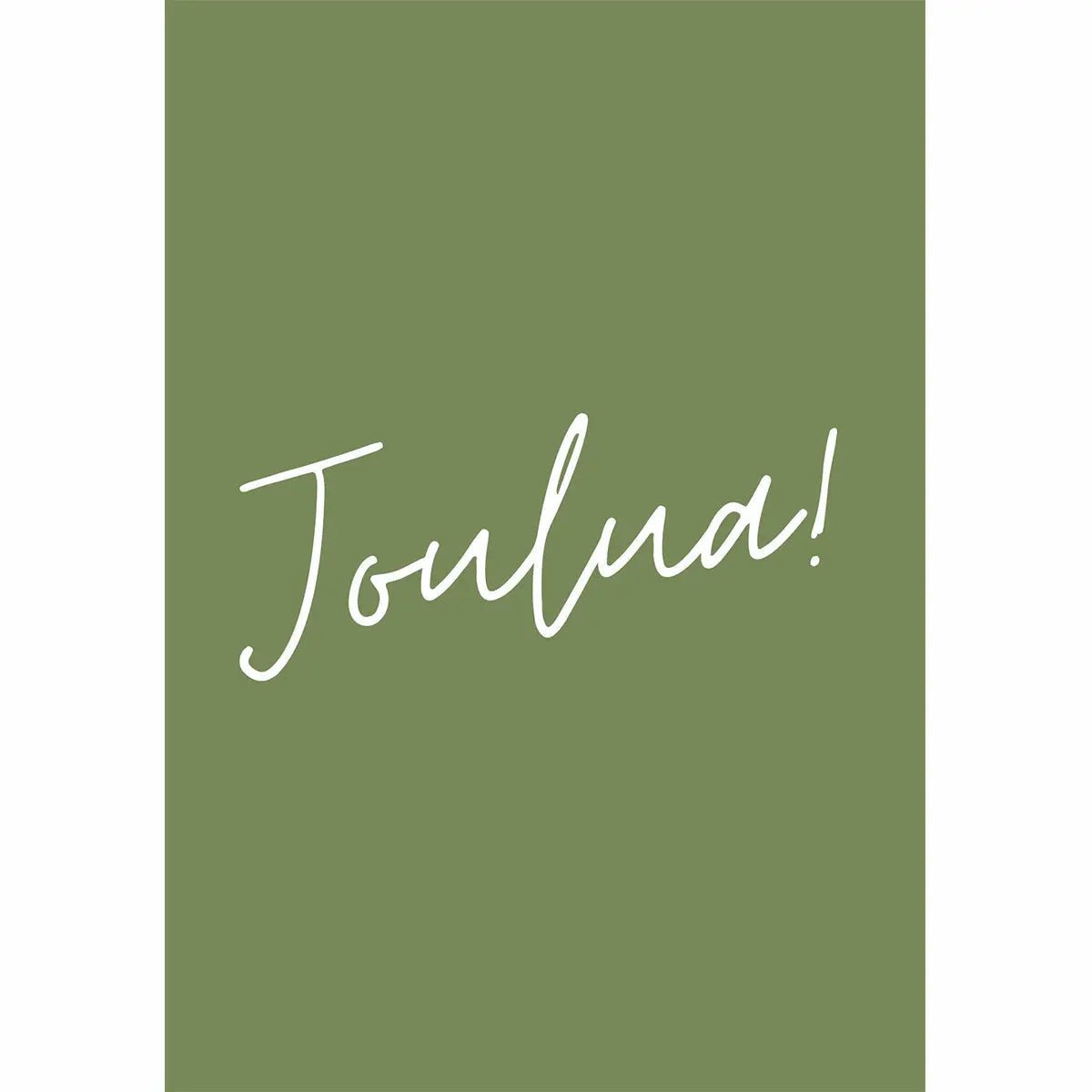 Joulua! Postikortti - Lempi Lifestyle