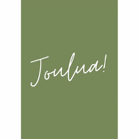 Joulua! Postikortti - Lempi Lifestyle