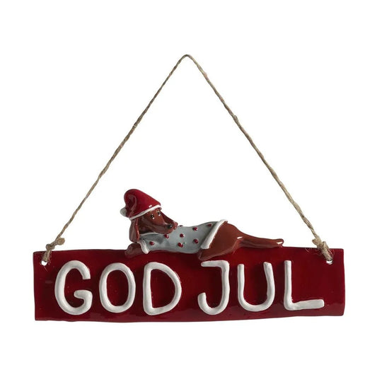 Joulukoriste koira I God jul 18cm - Lempi Lifestyle