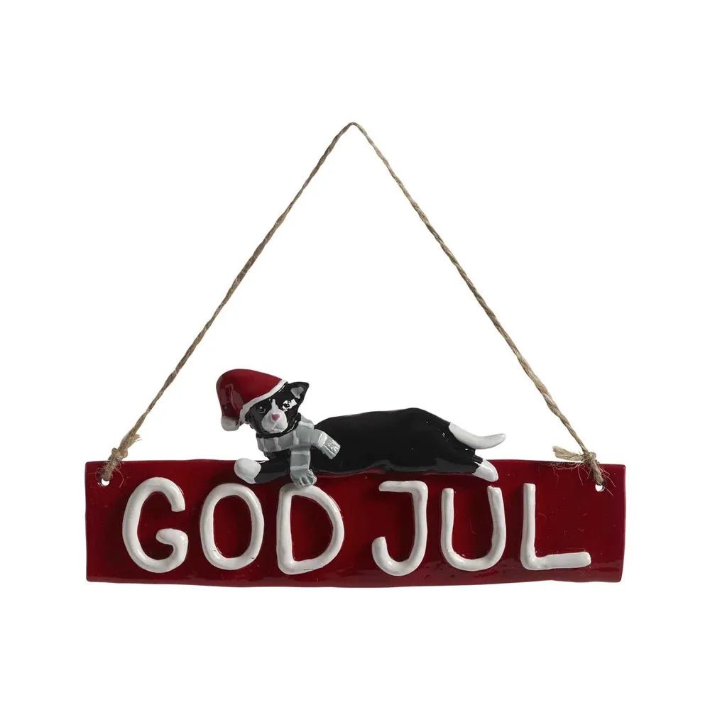 Joulukoriste koira I God jul 18cm - Lempi Lifestyle