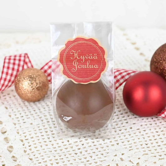 Kaakaopommi vaahtokarkeilla ja nonparelleilla Huom! - Lempi Lifestyle