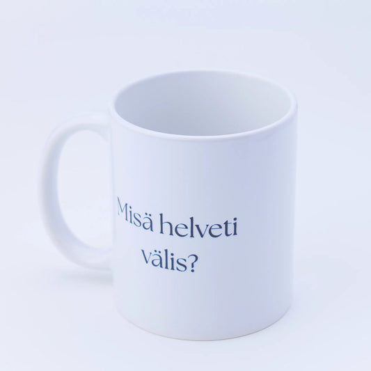 Kahvikuppi I Misä helveti välis? - Lempi Lifestyle