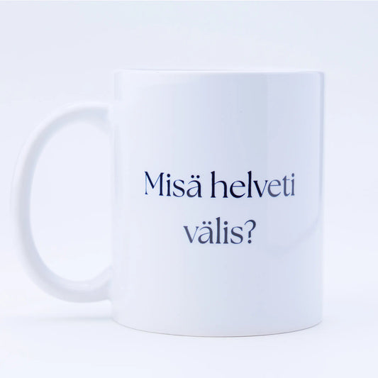 Kahvikuppi I Misä helveti välis? - Lempi Lifestyle