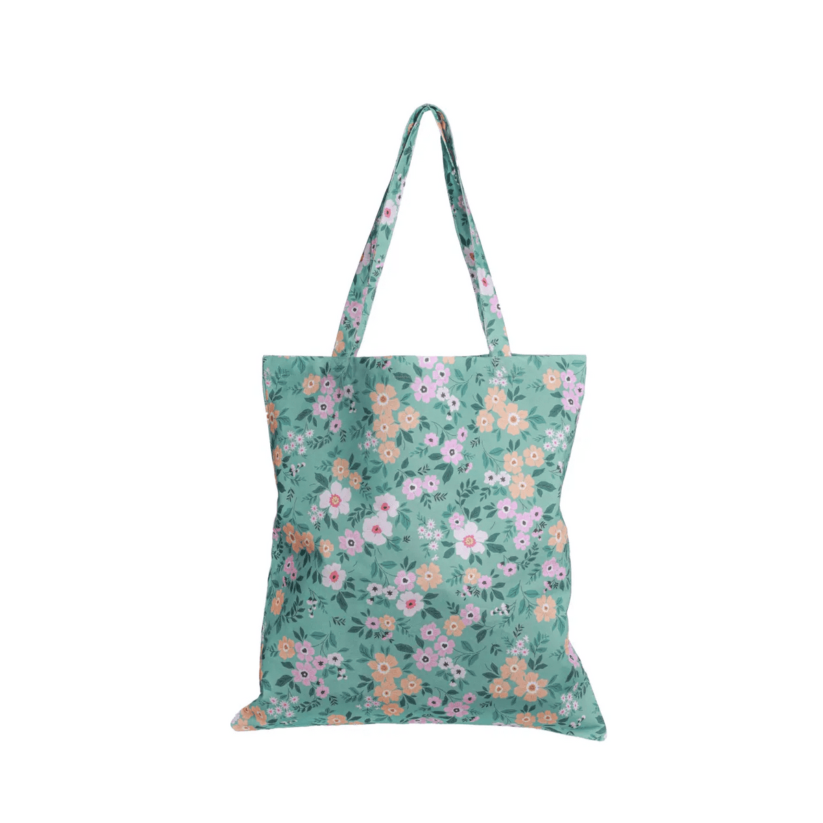 Kangaskassi Mint Flower - Lempi Lifestyle