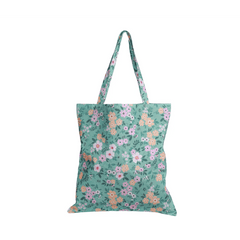Kangaskassi Mint Flower - Lempi Lifestyle