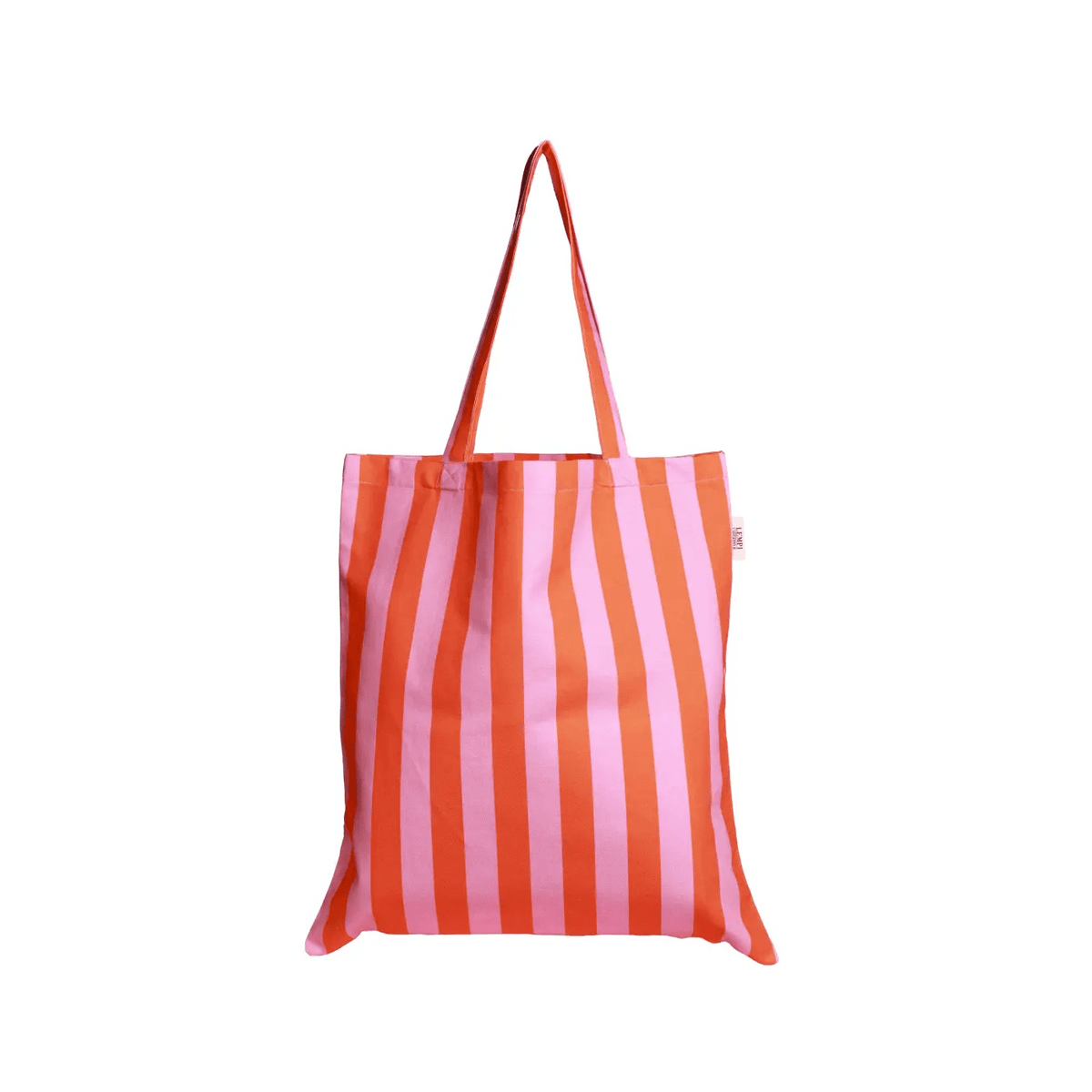 Kangaskassi Pink Stripe - Lempi Lifestyle