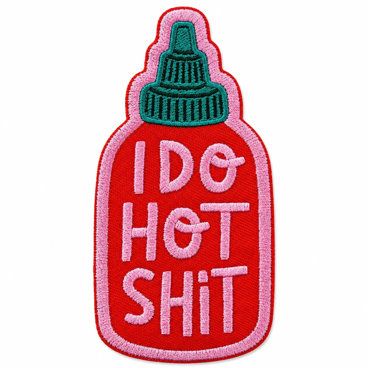 Kangasmerkki - I do hot shit, hauska haalarimerkki - Lempi Lifestyle