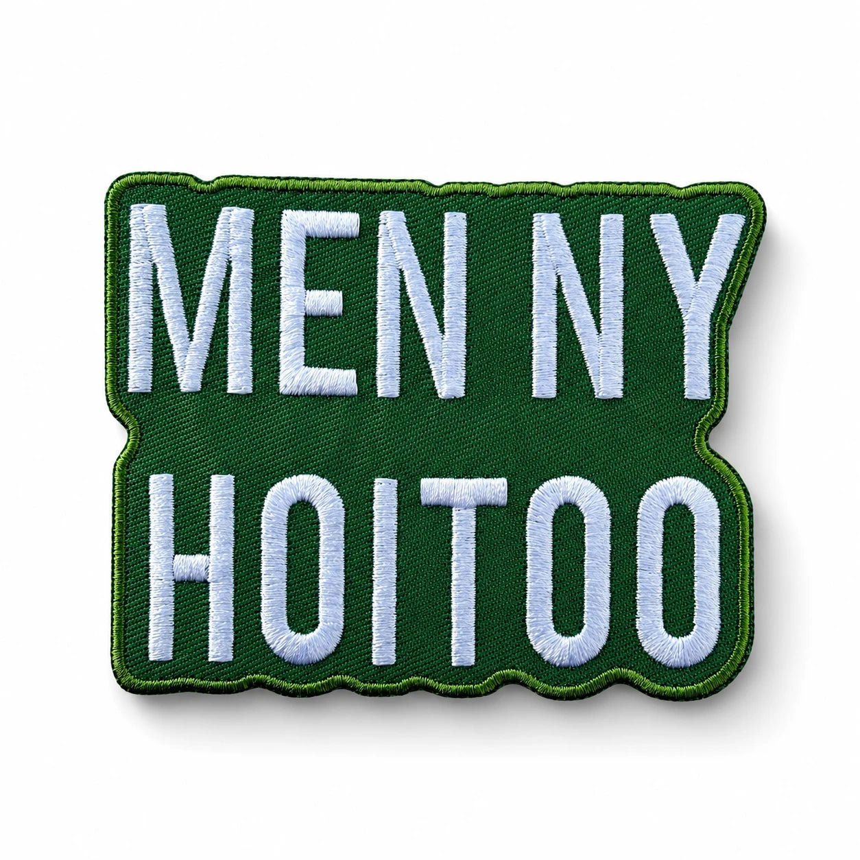 Kangasmerkki - Men ny hoitoo, hauska haalarimerkki - Lempi Lifestyle