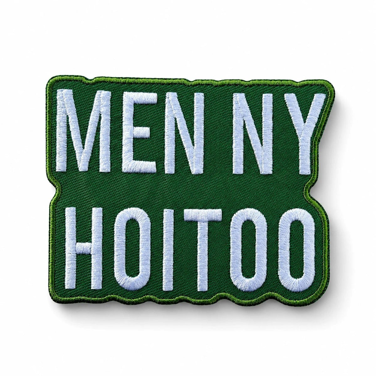 Kangasmerkki - Men ny hoitoo, hauska haalarimerkki - Lempi Lifestyle