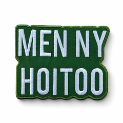 Kangasmerkki - Men ny hoitoo, hauska haalarimerkki - Lempi Lifestyle