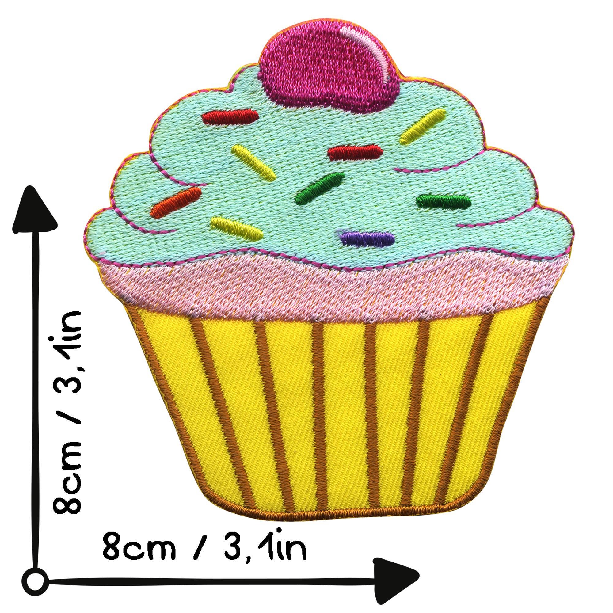 Kangasmerkki silitettävä I cupcake - Lempi Lifestyle