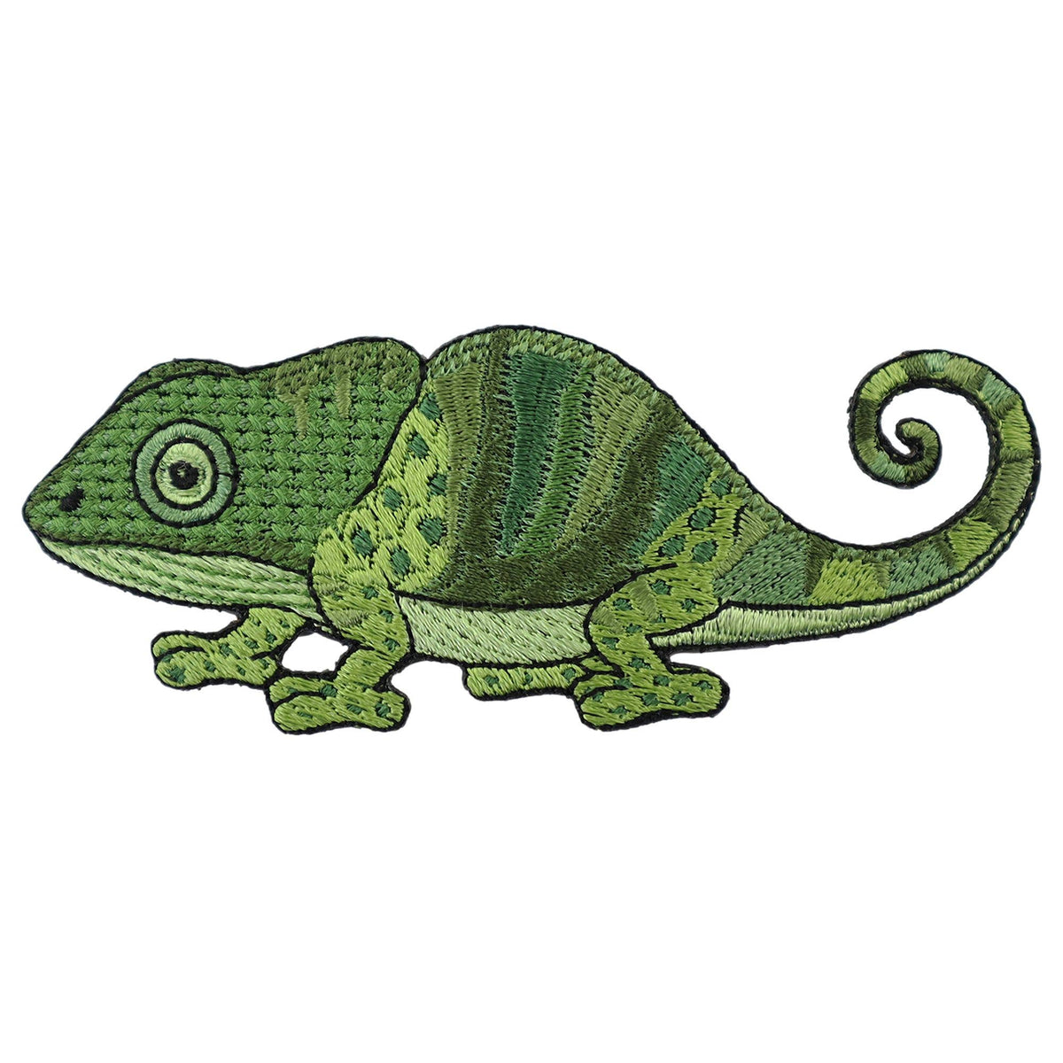 Kangasmerkki silitettävä I kameleontti eri värejä - Lempi Lifestyle