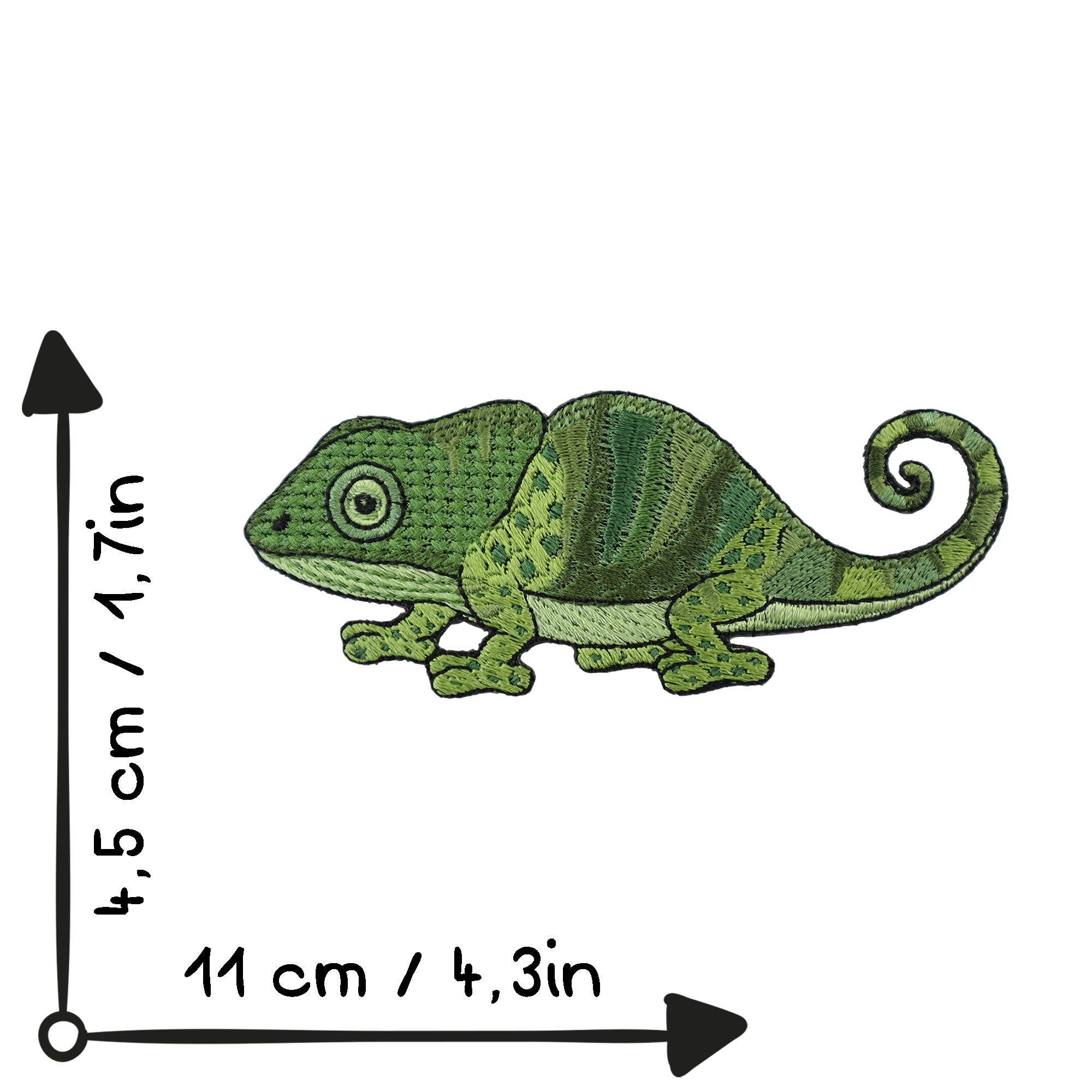 Kangasmerkki silitettävä I kameleontti eri värejä - Lempi Lifestyle