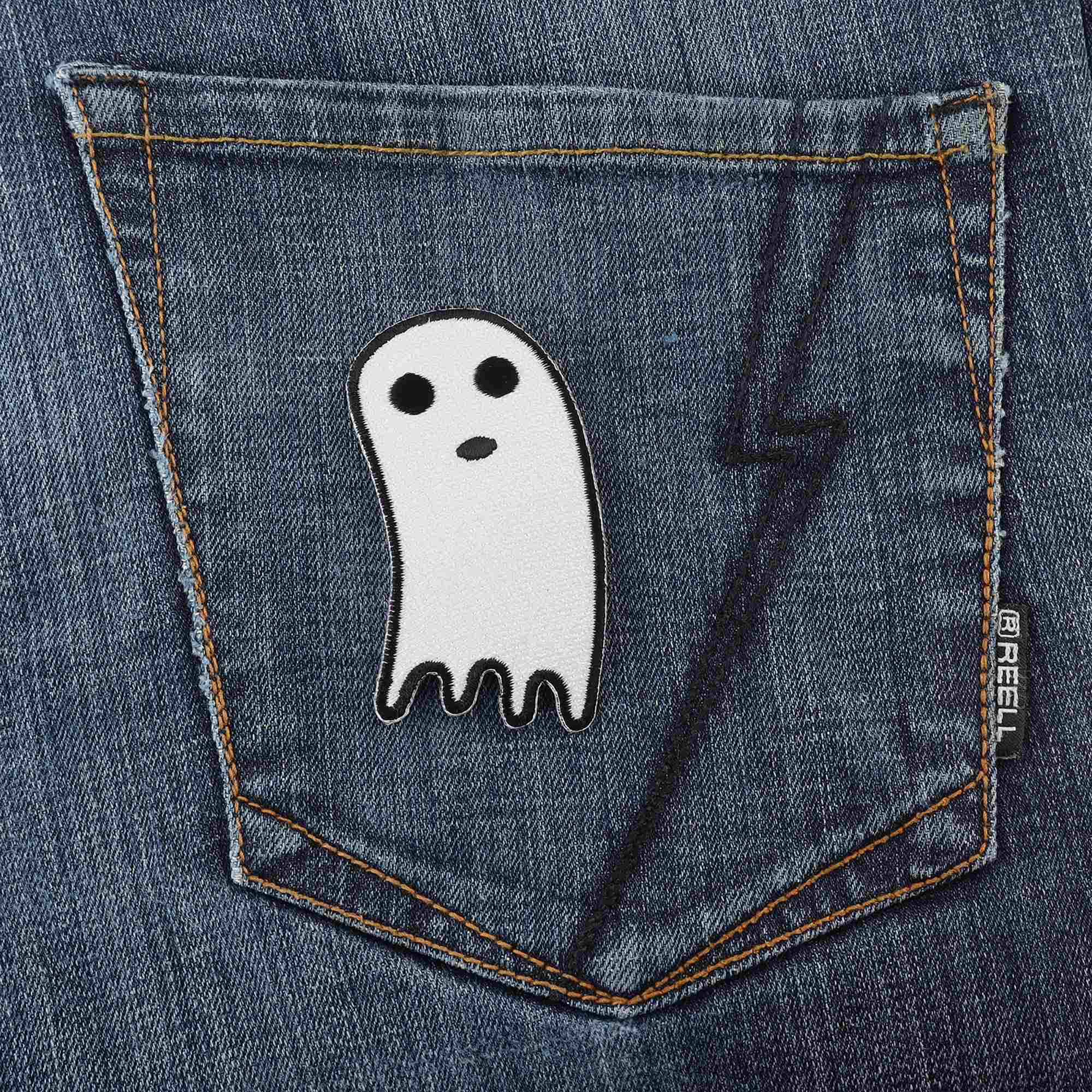 Kangasmerkki silitettävä I kummitus - Lempi Lifestyle