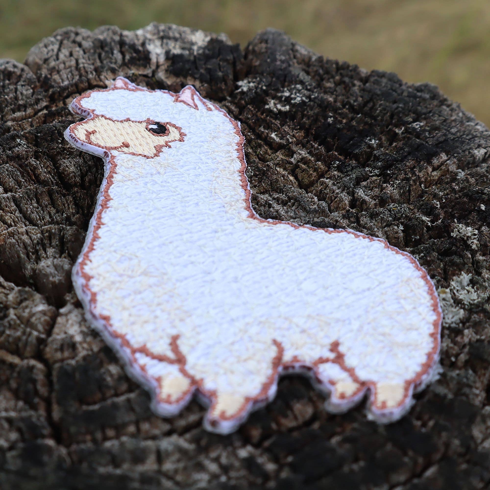 Kangasmerkki silitettävä I laama - Lempi Lifestyle