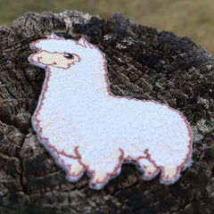 Kangasmerkki silitettävä I laama - Lempi Lifestyle