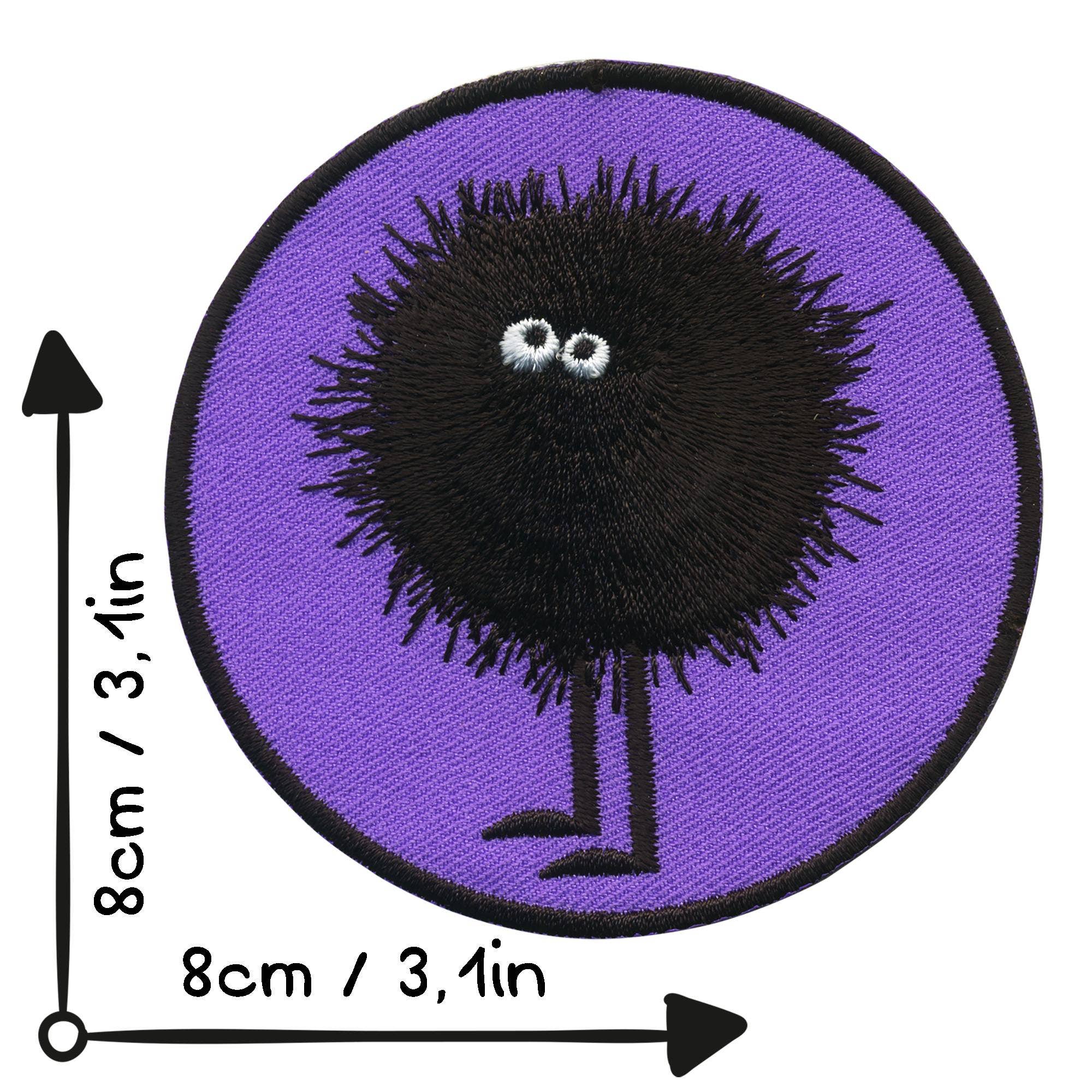 Kangasmerkki silitettävä I violetti mörkö - Lempi Lifestyle