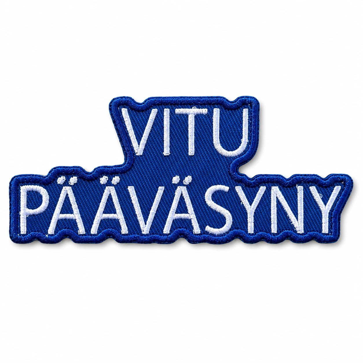 Kangasmerkki - Vitu pääväsyny, hauska haalarimerkki - Lempi Lifestyle