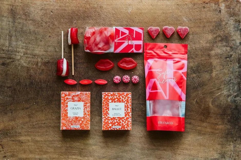 Karkkipussi 145 g I pehmeät sydänkarkit - Lempi Lifestyle