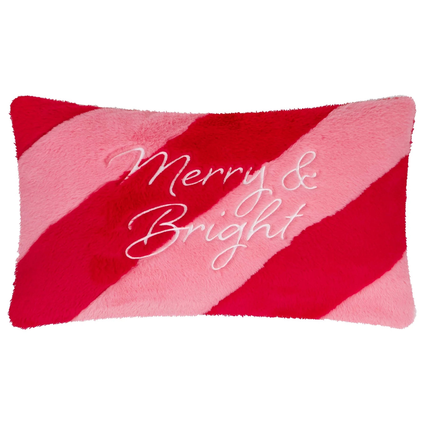 Karvatyyny Merry & Bright - punainen ja pinkki 30 x 50 cm - Lempi Lifestyle