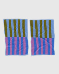 Käsipyyhesetti 2 kpl Baggu Capana stripe mix - Lempi Lifestyle