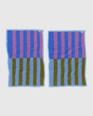 Käsipyyhesetti 2 kpl Baggu Capana stripe mix - Lempi Lifestyle