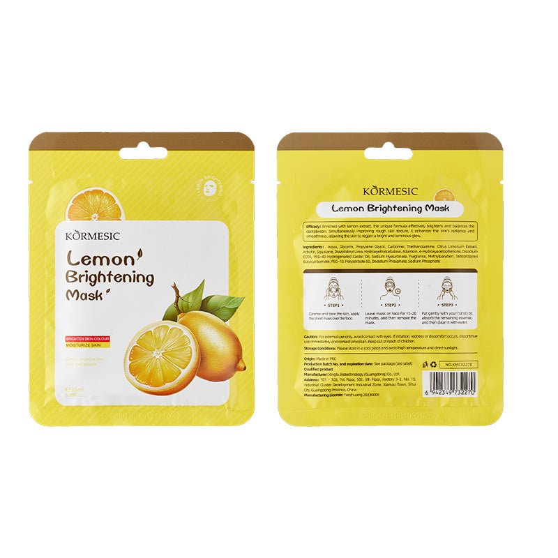 Kasvonaamio I sitruuna - Lempi Lifestyle