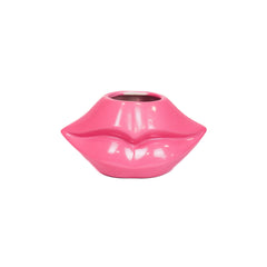 Keraaminen huulimaljakko - neonpinkki 21 cm - Lempi Lifestyle