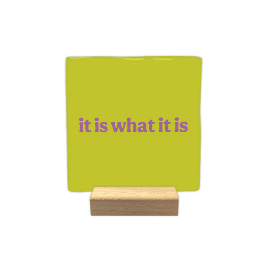 Keraamiset koristelaatat - it is what it is - Lempi Lifestyle