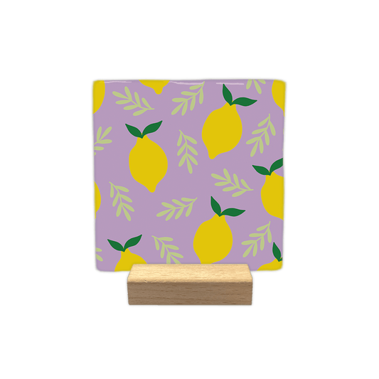 Keraamiset koristelaatat - lemon sitruuna - Lempi Lifestyle
