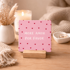 Keraamiset koristelaatat - More love please - Lempi Lifestyle