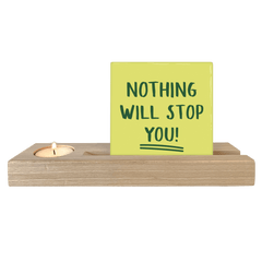 Keraamiset koristelaatat - nothing will stop you - Lempi Lifestyle