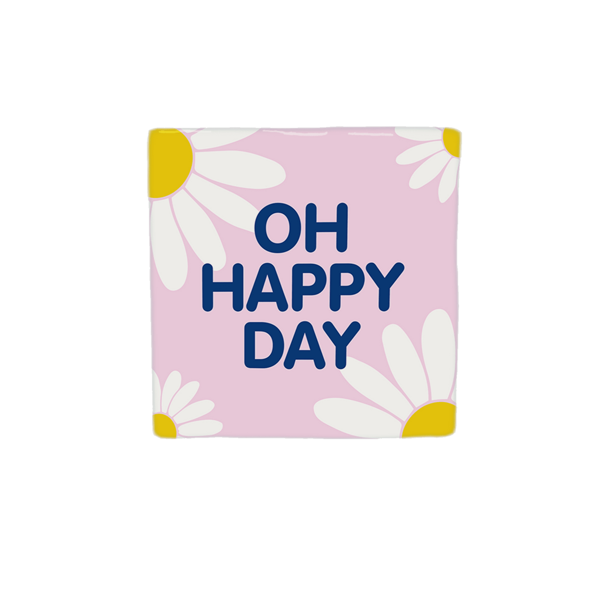 Keraamiset koristelaatat - Oh happy day - Lempi Lifestyle