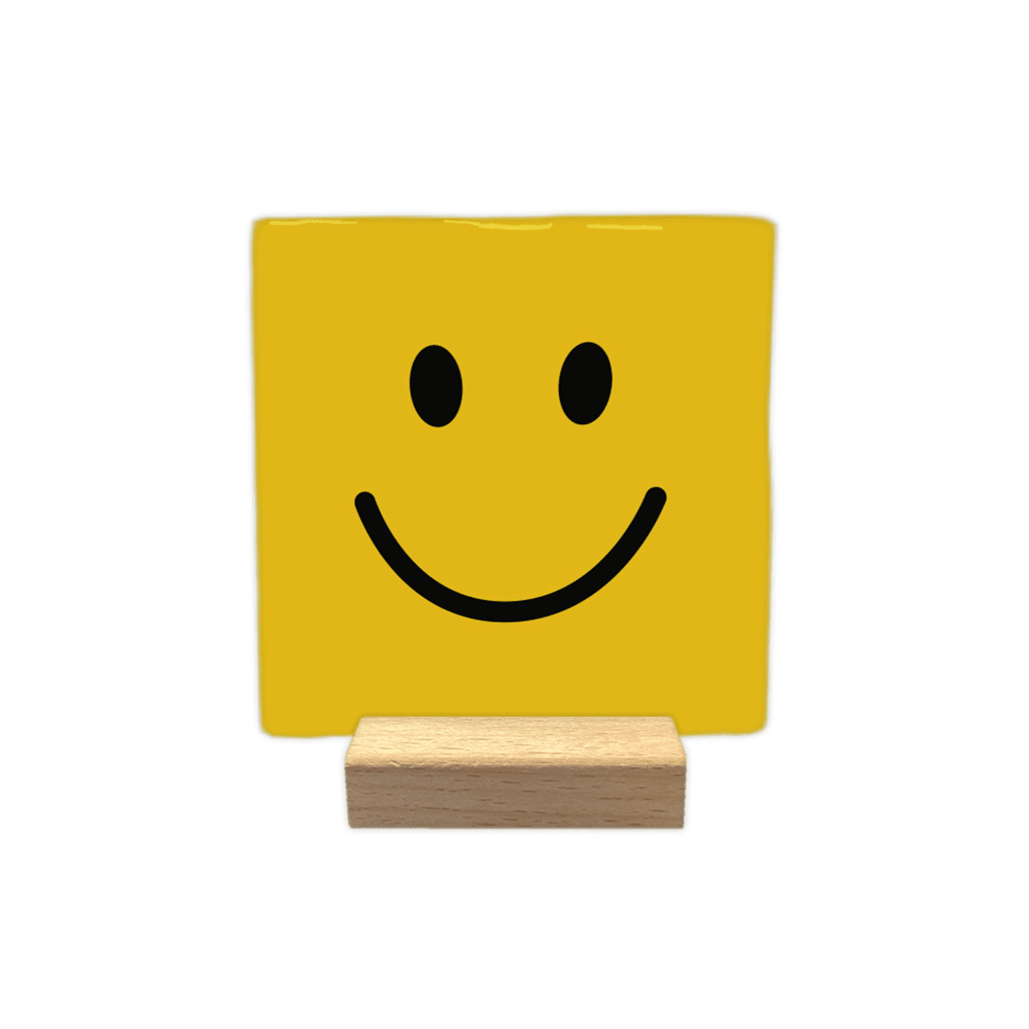 Keraamiset koristelaatat - smiley keltainen - Lempi Lifestyle