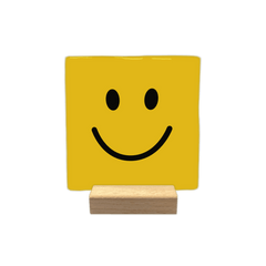Keraamiset koristelaatat - smiley keltainen - Lempi Lifestyle