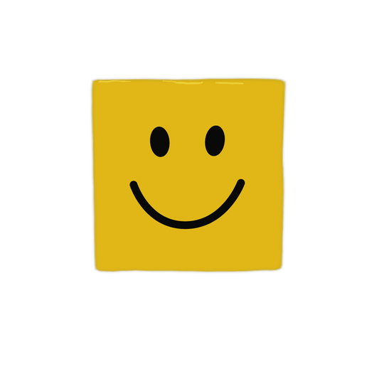 Keraamiset koristelaatat - smiley keltainen - Lempi Lifestyle