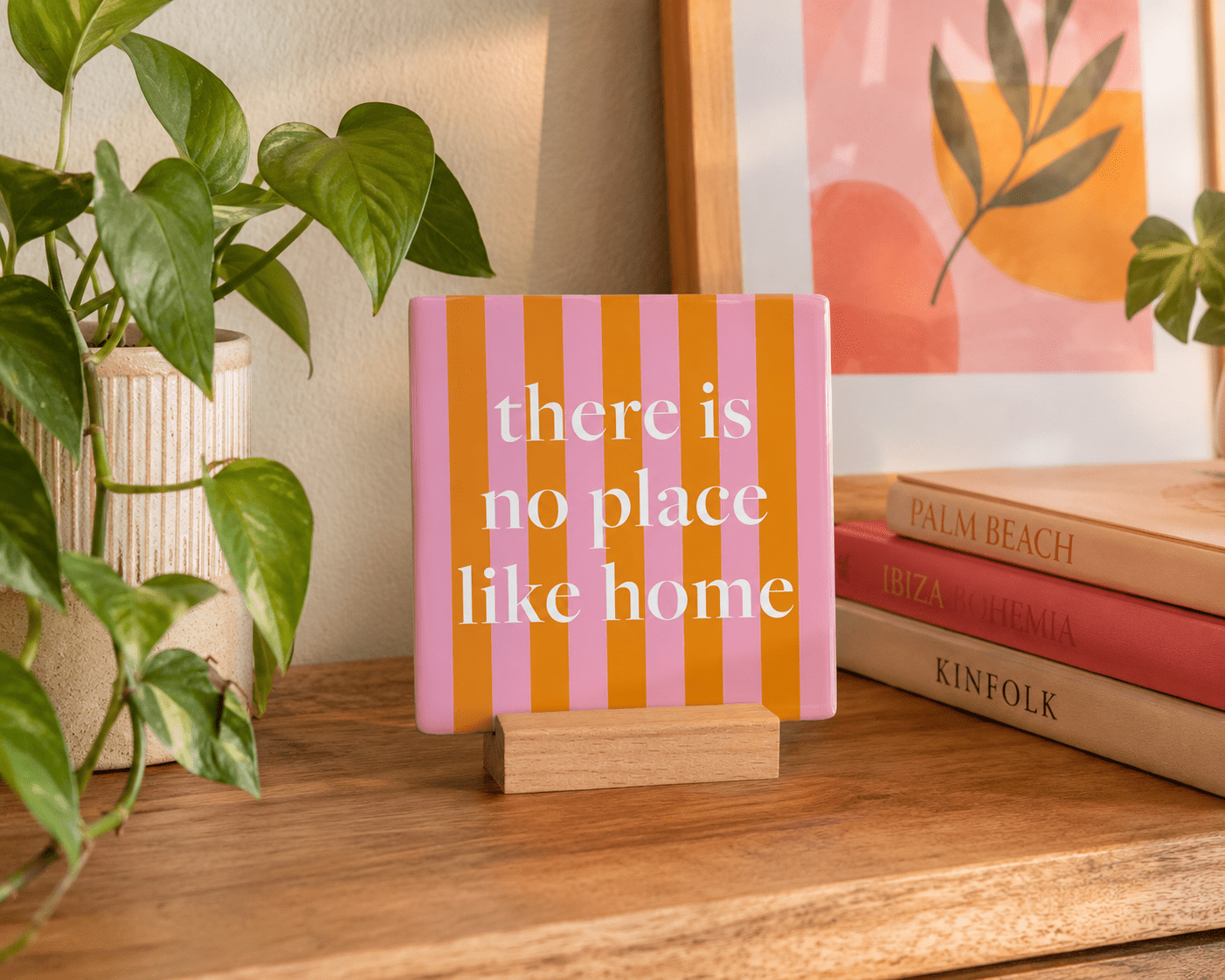 Keraamiset koristelaatat - there is no place like home - Lempi Lifestyle