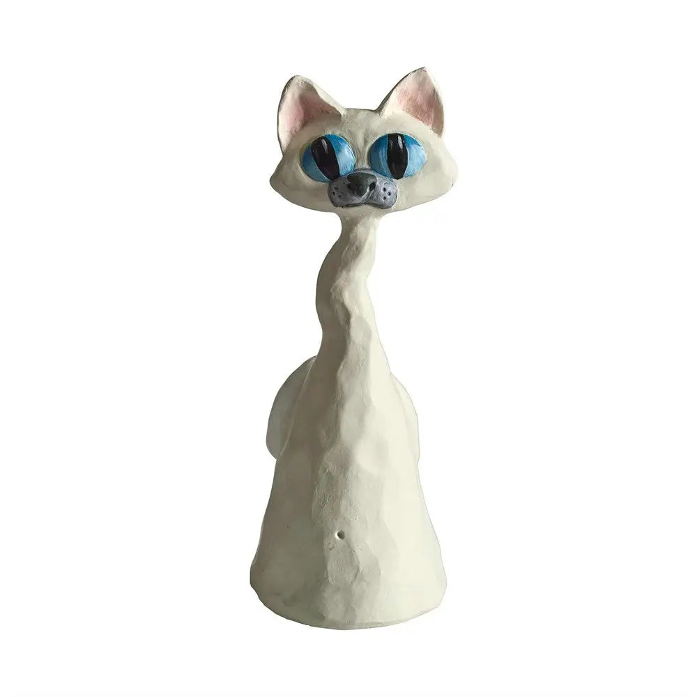 Kissa patsas Tess sinisilmäinen K21 cm - Keramiikka,
