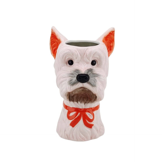 Koiramaljakko Doggy Style vaaleanpunainen/oranssi 14,5x13x23,5 cm - Lempi Lifestyle
