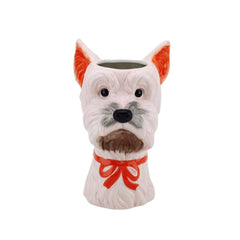 Koiramaljakko Doggy Style vaaleanpunainen/oranssi 14,5x13x23,5 cm - Lempi Lifestyle
