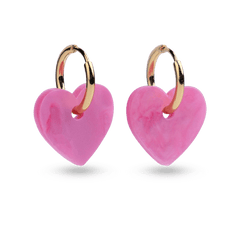 Korvakorut Sydän I Pinkki - Lempi Lifestyle