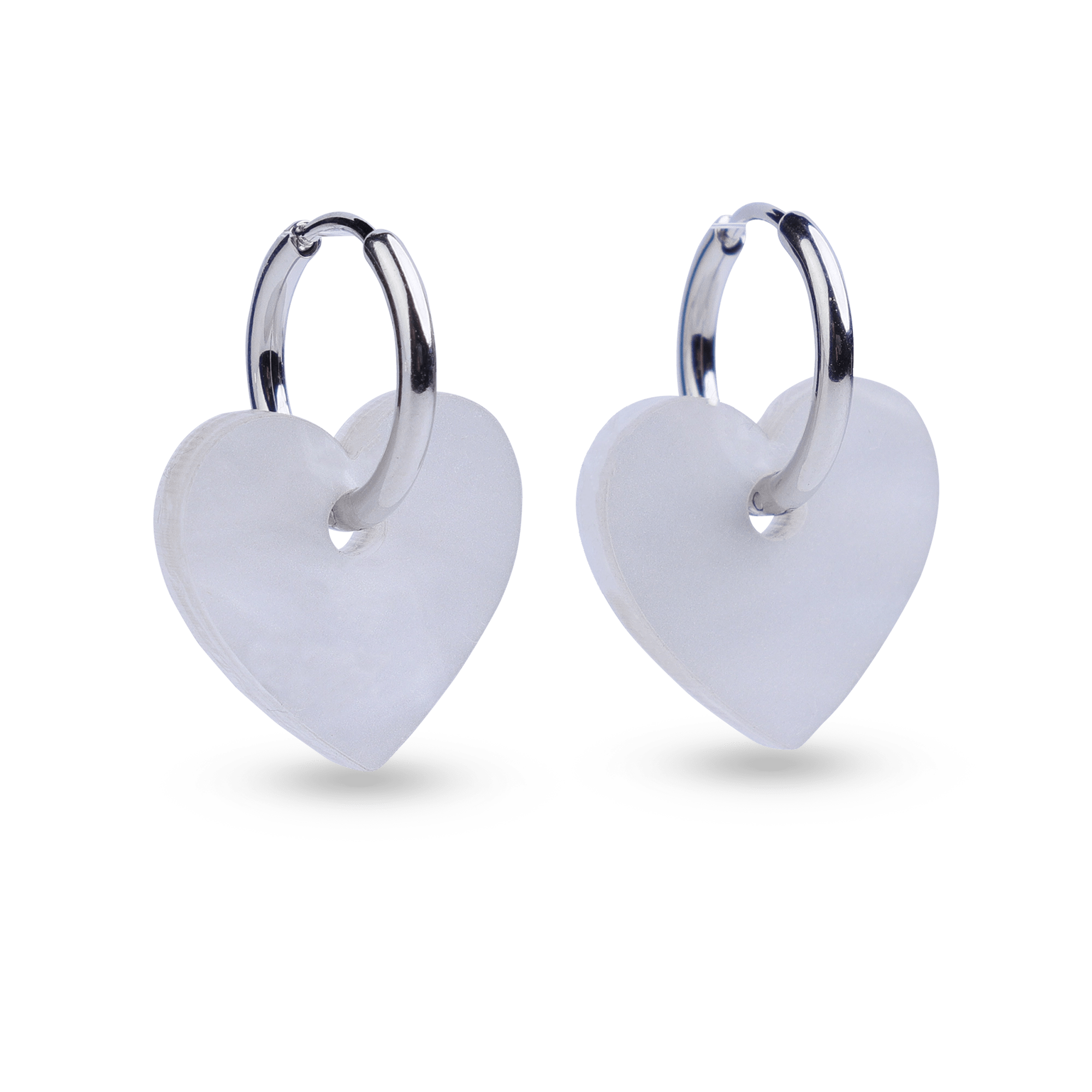 Korvakorut Sydän I Valkoinen - Lempi Lifestyle