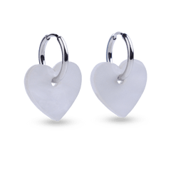 Korvakorut Sydän I Valkoinen - Lempi Lifestyle