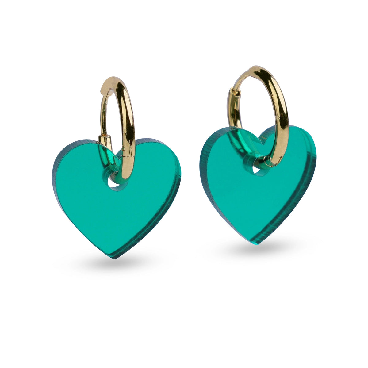 Korvakorut Sydän I Vihreä - Lempi Lifestyle