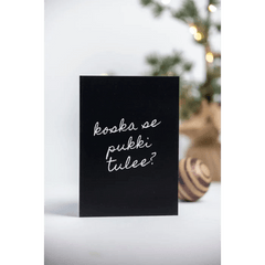 Koska Pukki Tulee ? - kortti - Lempi Lifestyle