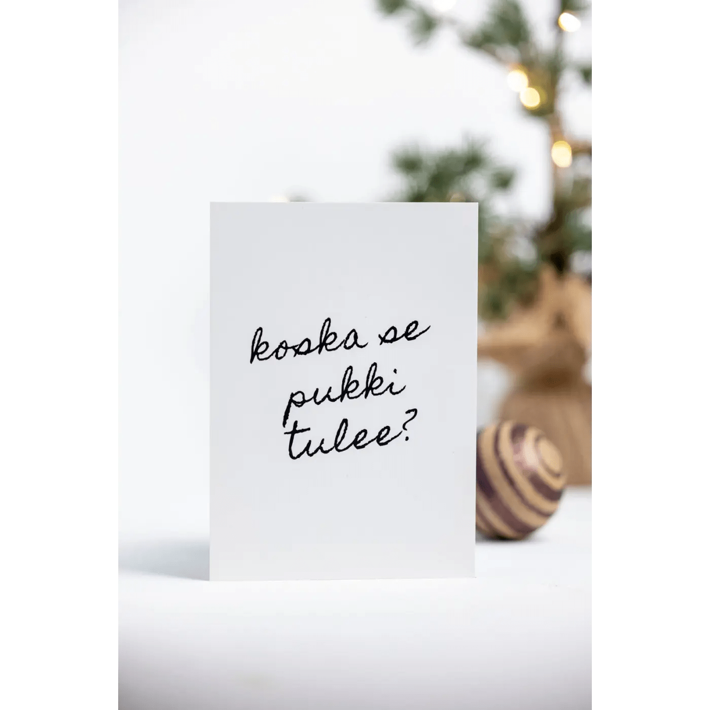 Koska Pukki Tulee ? - Kortti - Lempi Lifestyle