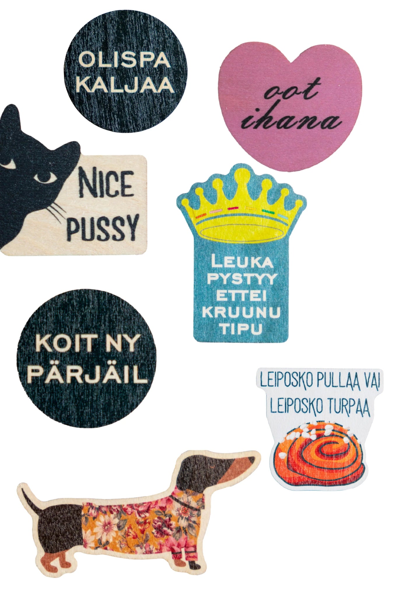 Kotimaiset magneetit, useita malleja - Lempi Lifestyle