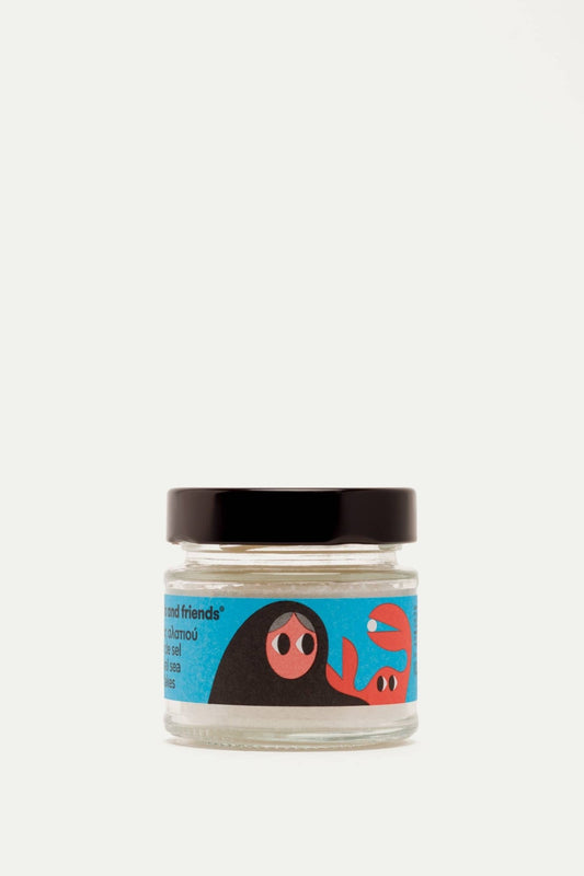 Kreikan Saariston Fleur de Sel – Luonnolliset Merisuolakiteet 100 g - Lempi Lifestyle